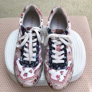 Coach Floral Sneakers 9.5